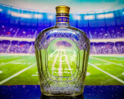 Michigan Stadium Whiskey Bottles-Gifts For Sports Lovers