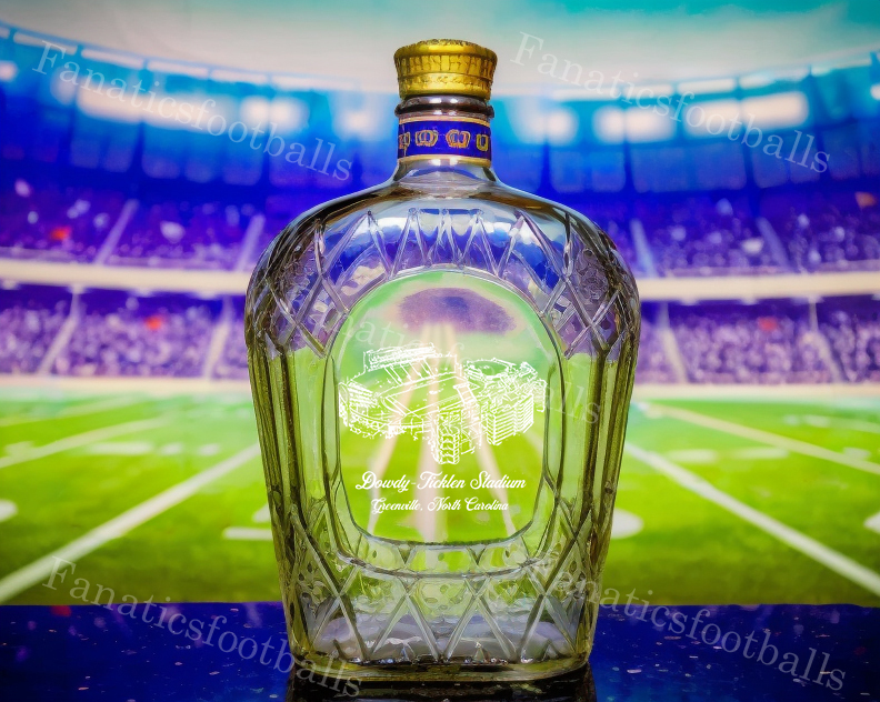 Dowdy-Ficklen Stadium Whiskey Bottles-Gifts For Sports Lovers
