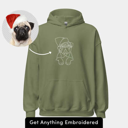 Christmas Gifts Custom Embroidered Sweatshirt and Hoodie Gifts For Pet