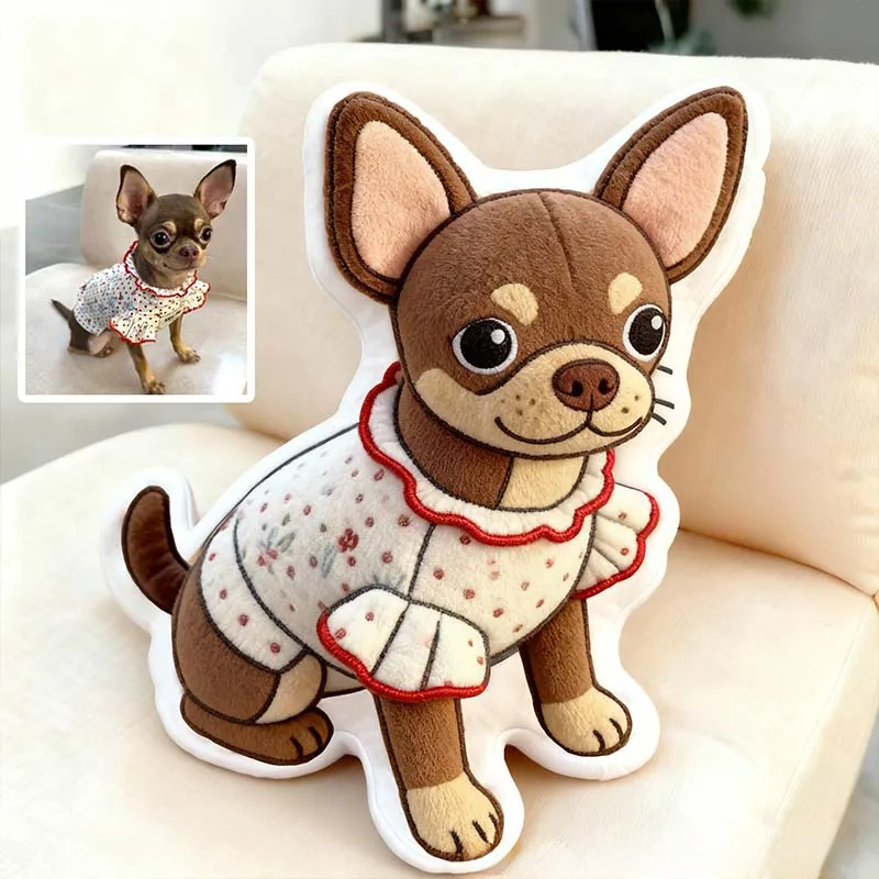 Personalized Pet Lover Pet Photo Graphic 3D Print Pillow