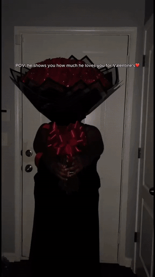 💕Glitter Rose Bouquet💕Couple Glitter Everlasting Rose Bouquet (Never Wither)