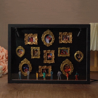 Museum of Us Frame Personalized Couples Gift for Her Cute Miniature Museum Gifts Meaningful Gift Valentine's Day Anniversary Gift