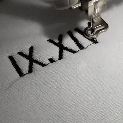 Custom Embroidered Roman Numeral Custom Roman numeral sweatshirt