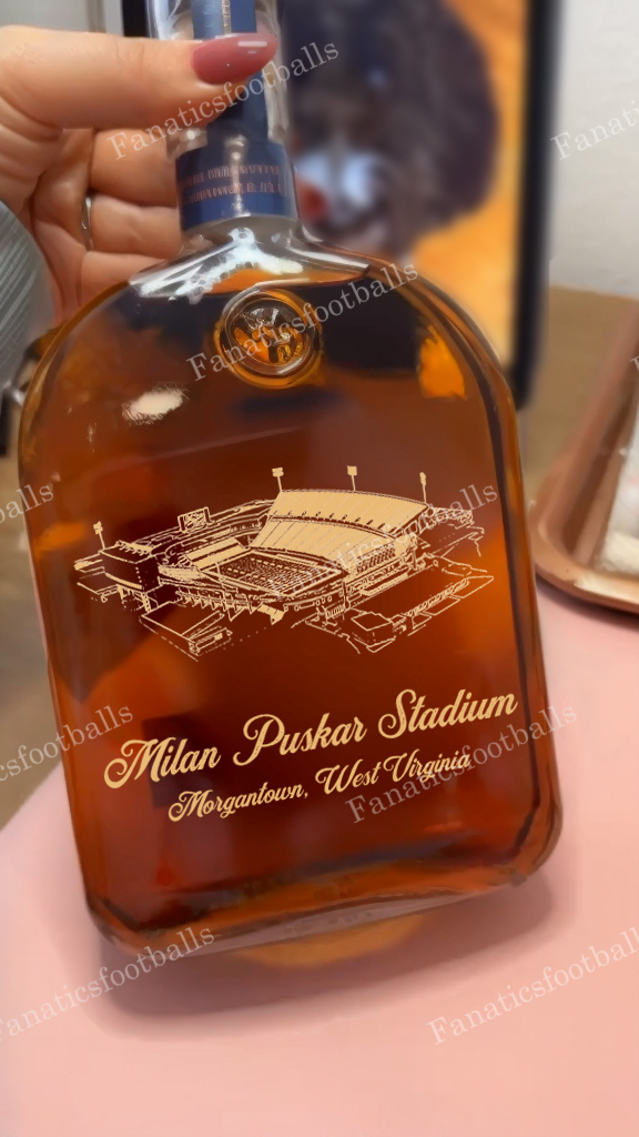 Milan Puskar Stadium Whiskey Bottles-Gifts For Sports Lovers
