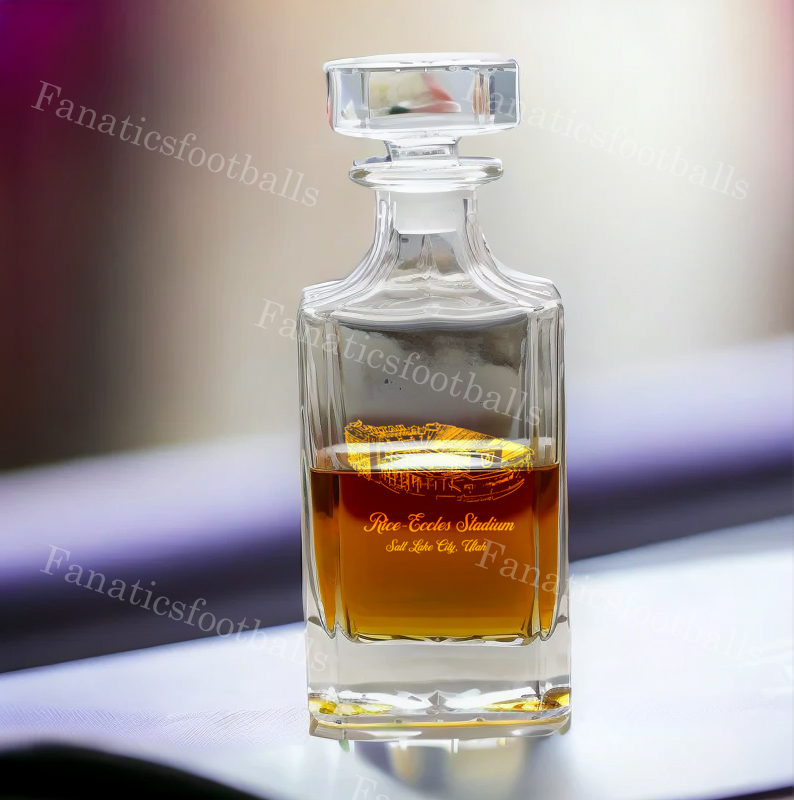 Rice–Eccles Stadium Whiskey Bottles-Gifts For Sports Lovers