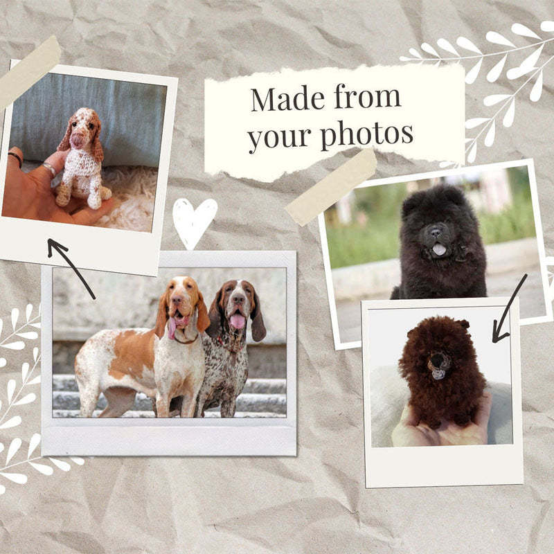 Handmade Personalized Plush Toys for Pets-ilovevango