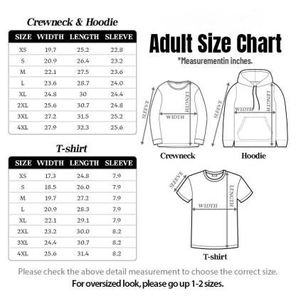 Custom Embroidered Dad Portrait Sweatshirt - Personalized Father's Day Gift with Name on Sleeve