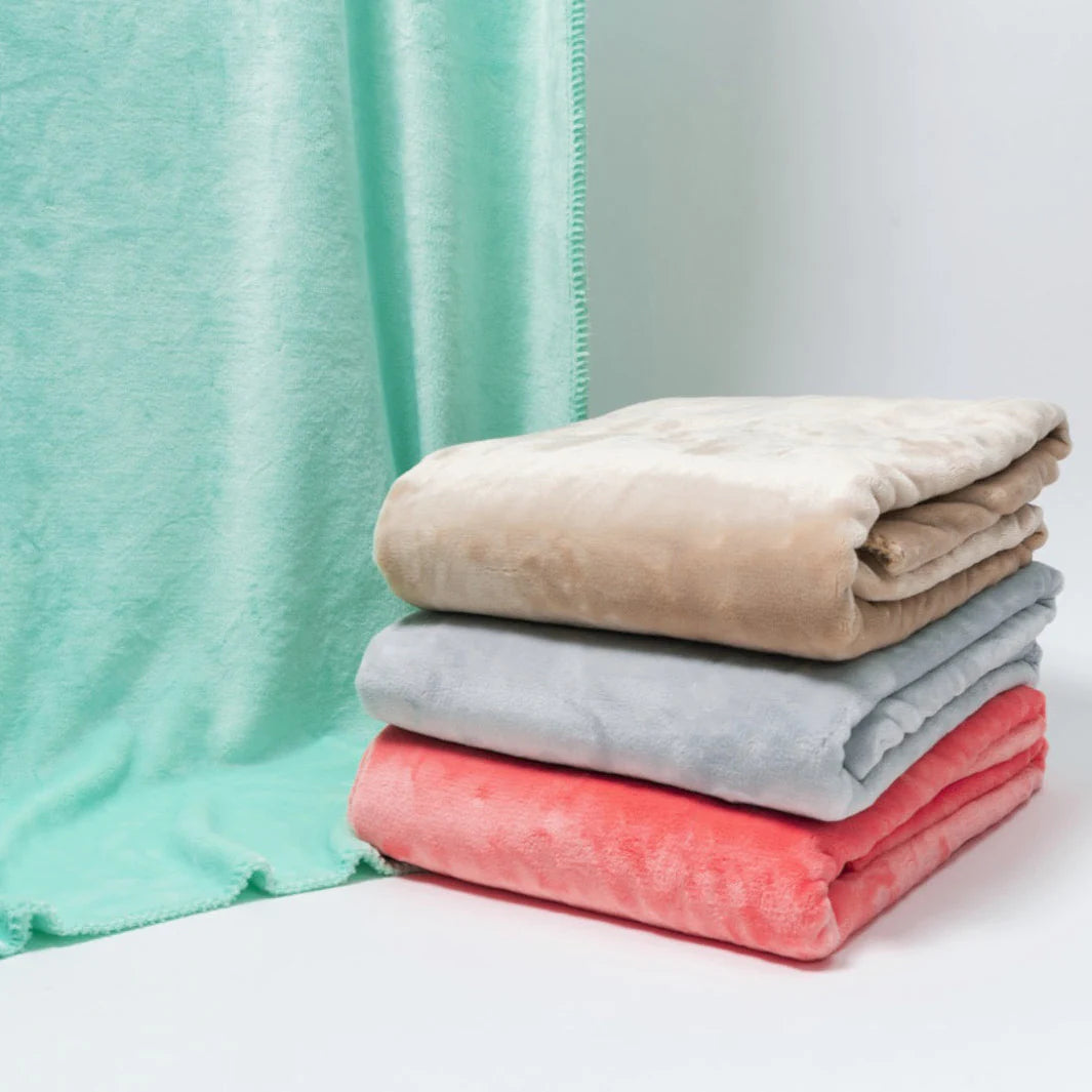 Couples Personalised Microfibre Soft Sofa Blanket-ilovevango