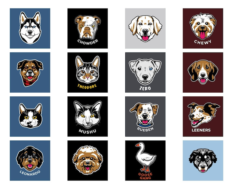 Custom Embroidered Pet Sweatshirt | Personalized Pet Embroidery Jumper From Photo