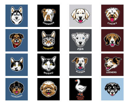 Custom Embroidered Pet Sweatshirt | Personalized Pet Embroidery Jumper From Photo