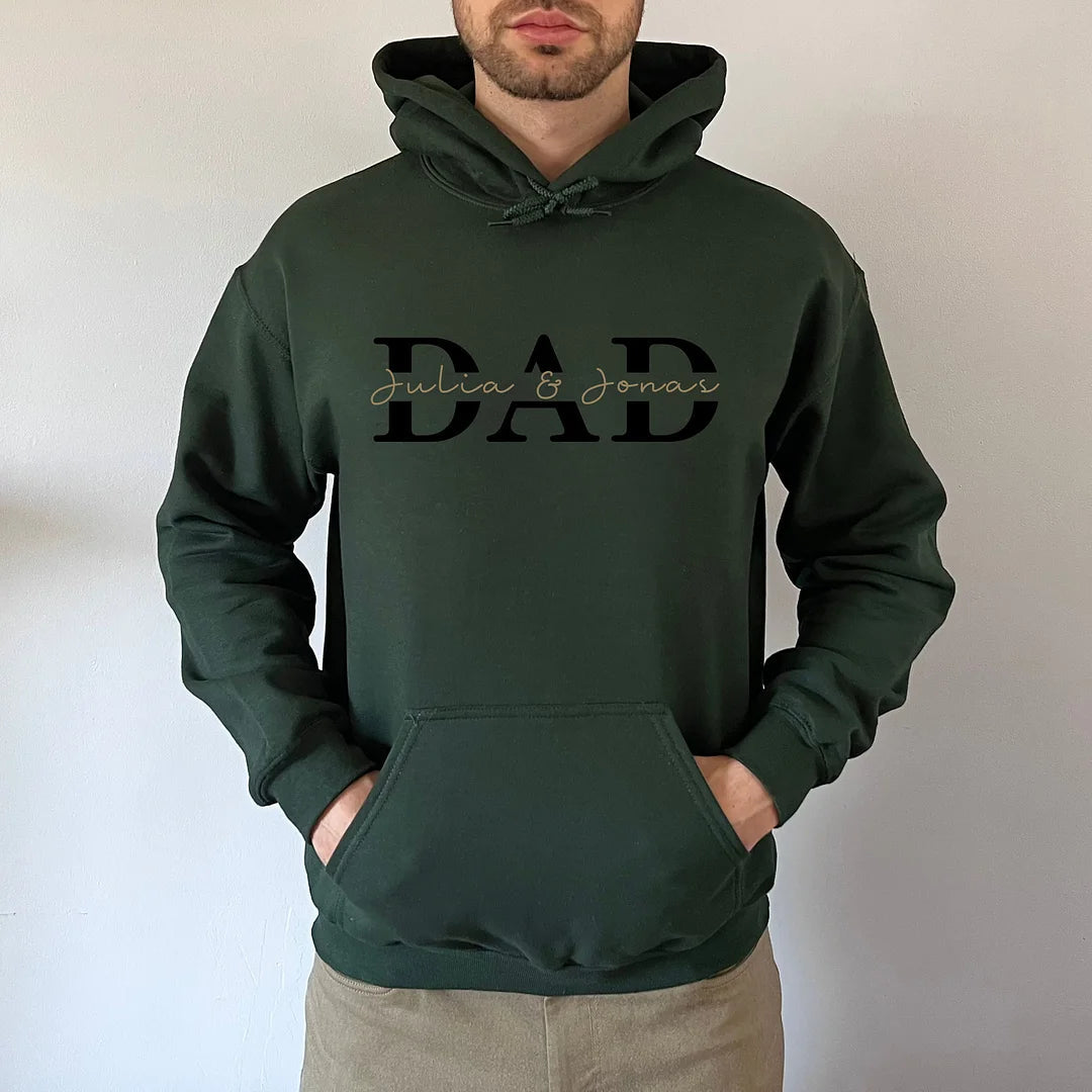Dad Hoodie Personalized, Father T-Shirt Gift, Cool Dad Sweatshirt