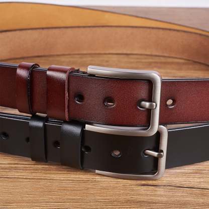 Fist Punch - Birthday, Loving Gift For Dad, Father, Papa, Grandpa, Pet Lover - Personalized Engraved Leather Belt-ilovevango