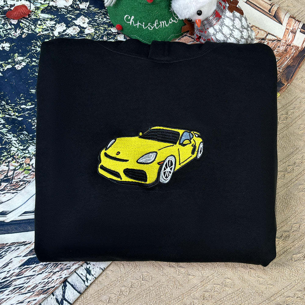 Plus Velvet Style-Customized Car Craft Sweatshirt/Hoodies, Car Enthusiast Gifts