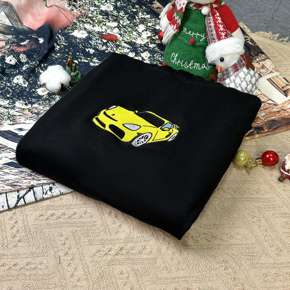 Plus Velvet Style-Customized Car Craft Sweatshirt/Hoodies, Car Enthusiast Gifts