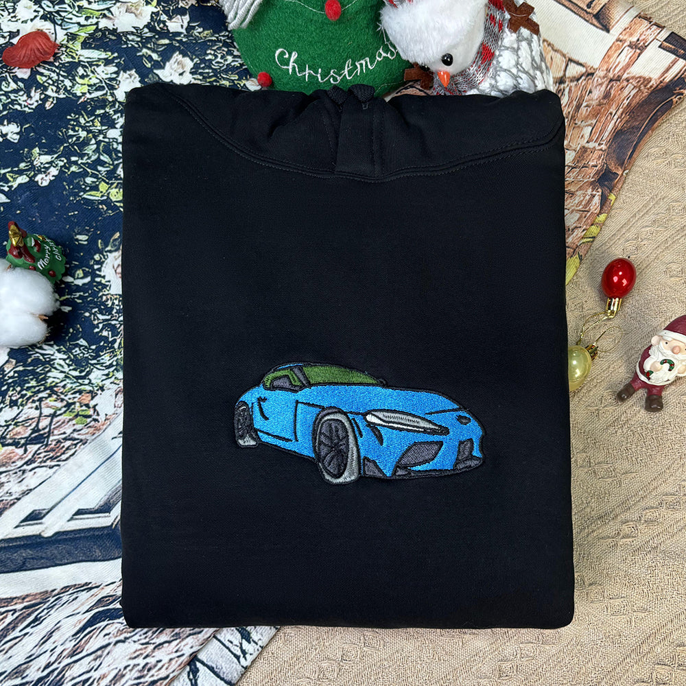 Plus Velvet Style-Customized Car Craft Sweatshirt/Hoodies, Car Enthusiast Gifts