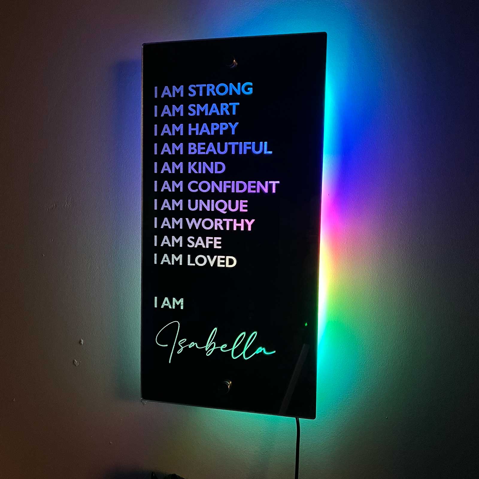 AFFIRMATIONS MIRROR - I AM MIRROR