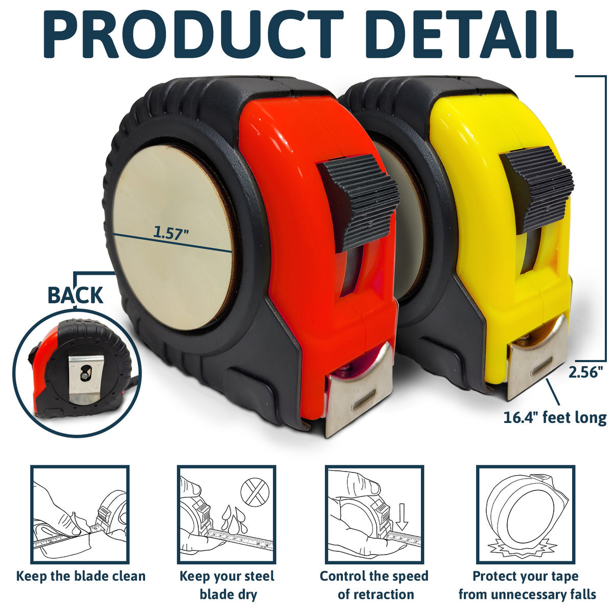 Custom Photo Best Dad Grandpa Ever - Personalized Tape Measure