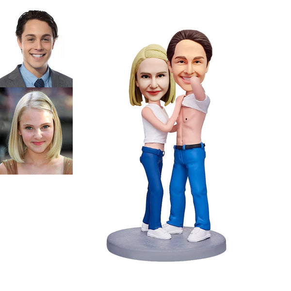 Custom Bobblehead Personalized Bobblehead Anniversary Gifts For You And Me-ilovevango
