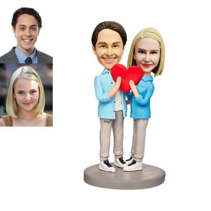 Custom Bobblehead Personalized Bobblehead Couple Gift-ilovevango