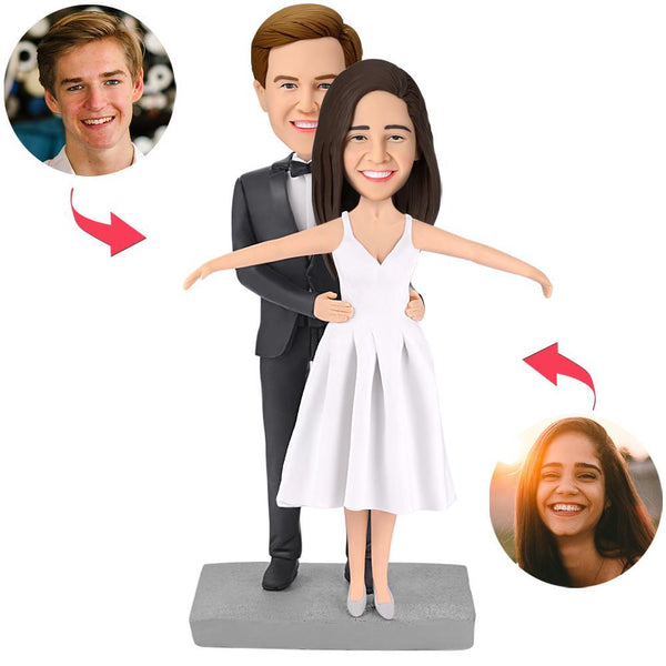 Custom Bobblehead Personalized Bobblehead Couple Gifts-ilovevango