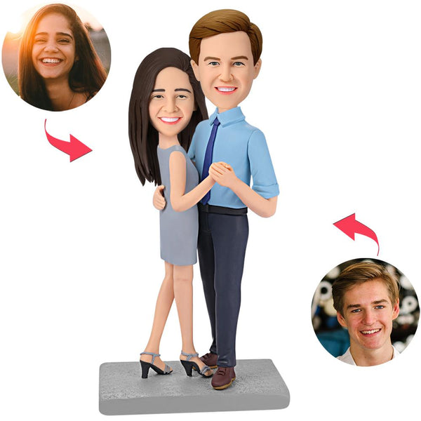 Custom Bobblehead Personalized Bobblehead Couple Gifts For Anniversary-ilovevango
