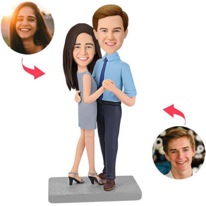 Custom Bobblehead Personalized Bobblehead Couple Gifts For Anniversary-ilovevango