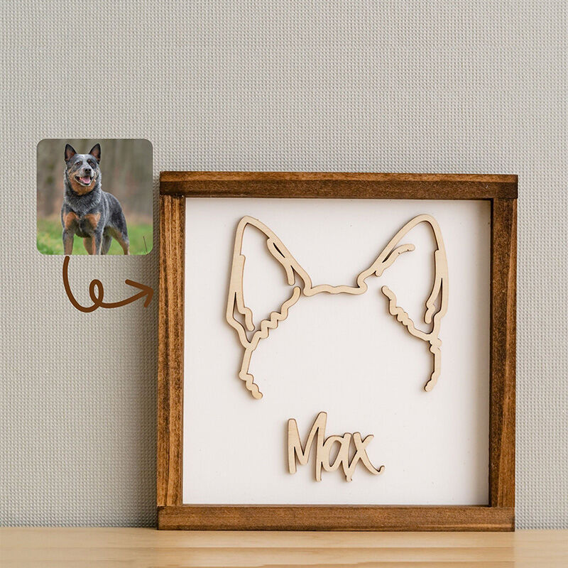Personalized Selection Of Pet Ear Style Frames For Pet Lovers