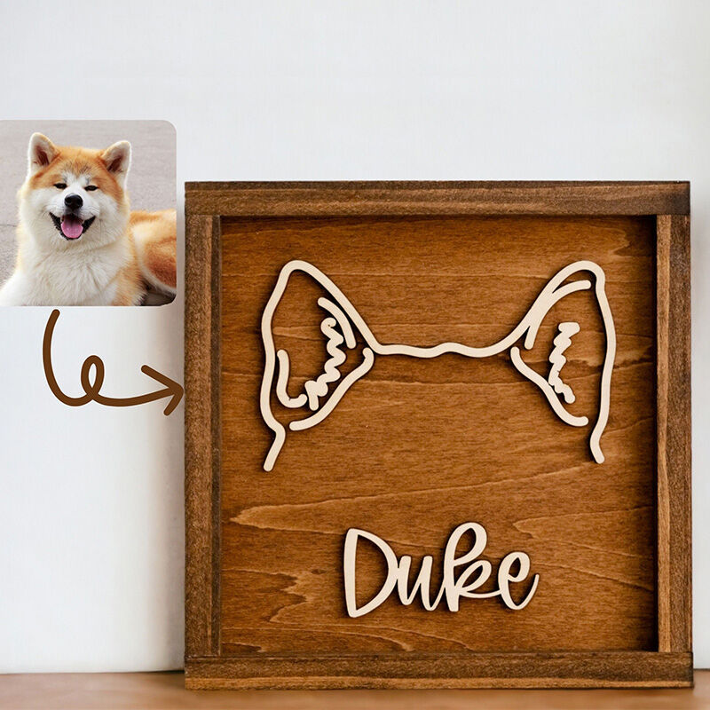 Personalized Selection Of Pet Ear Style Frames For Pet Lovers