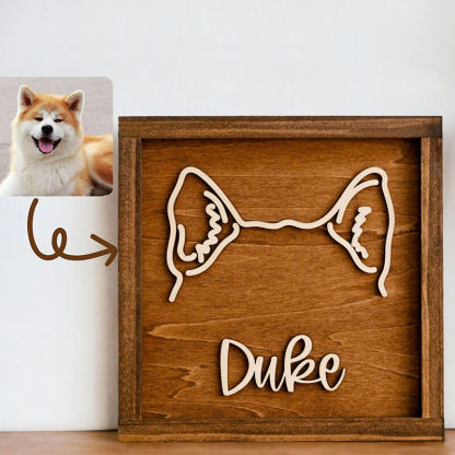 Personalized Selection Of Pet Ear Style Frames For Pet Lovers