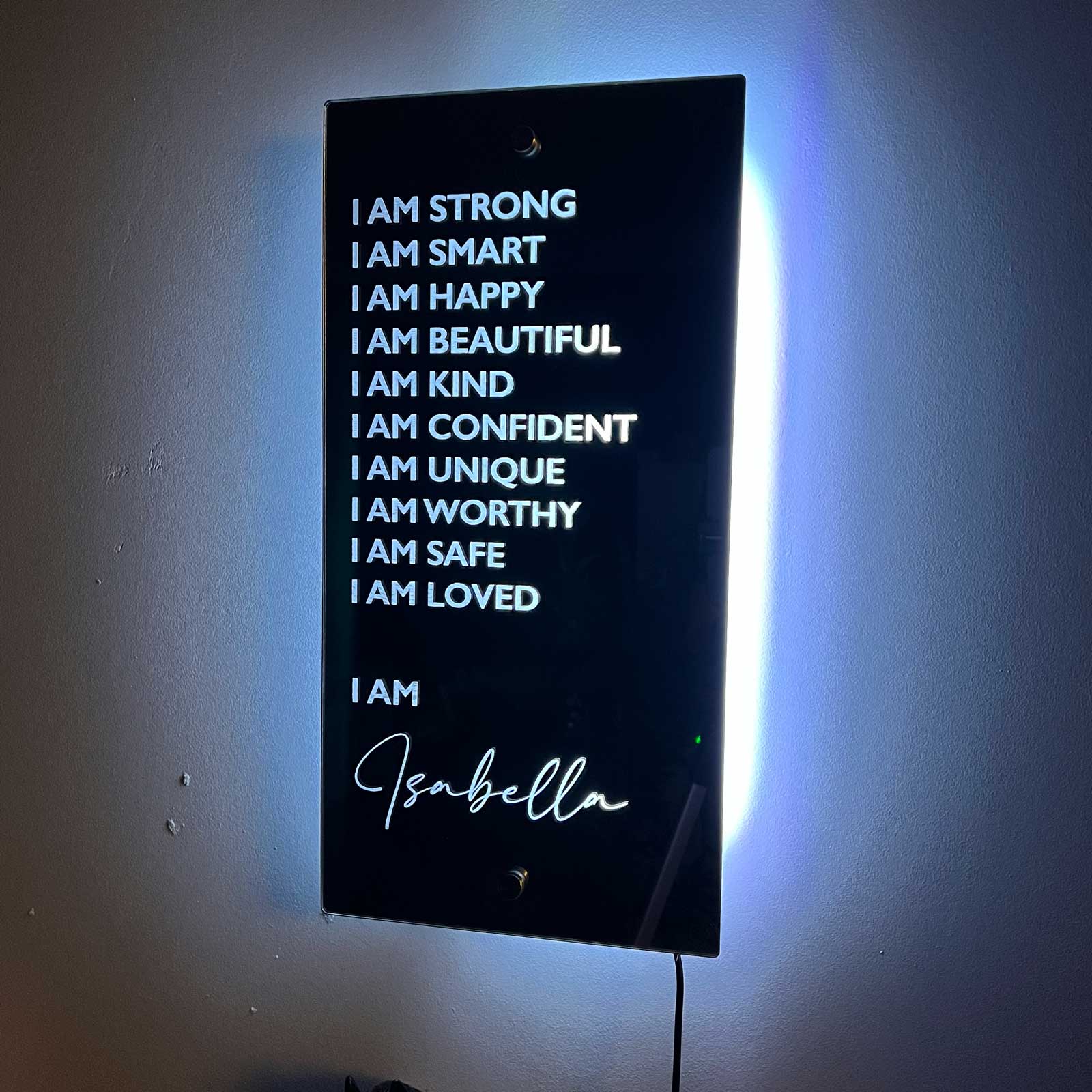 AFFIRMATIONS MIRROR - I AM MIRROR