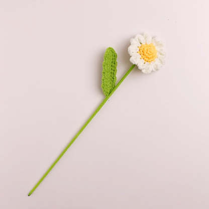 Mother's Day Gift Little Daisy Crochet Flower Handmade Knitted Flower Gift For Lover-ilovevango