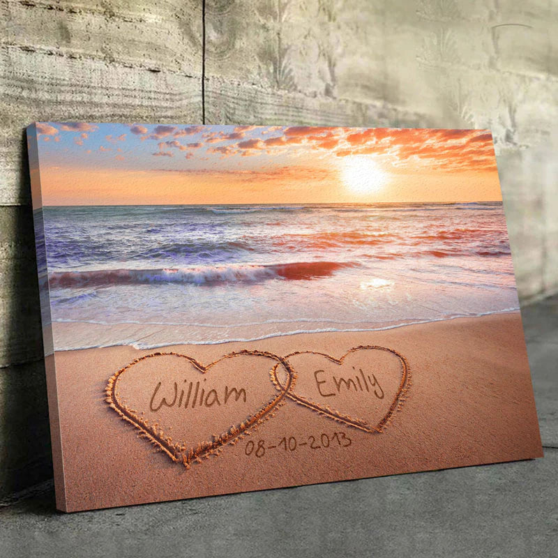 You Are My Everything - Couple Personalized Custom Horizontal Canvas - Gift For Husband Wife, Anniversary-ilovevango