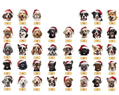 Custom Merry Christmas Dog Sweater, Dog Mom / Dog Dad Sweatshirt