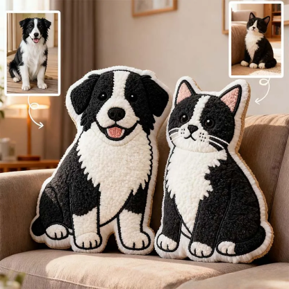 Personalized Pet Lover Pet Photo Graphic 3D Print Pillow