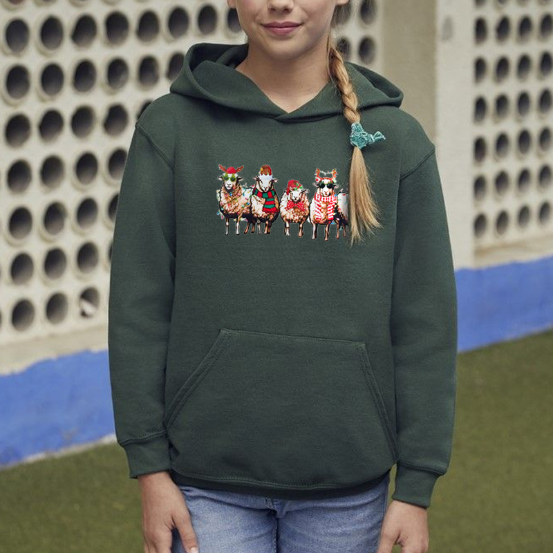 Sheep Lover Animals Holiday Christmas Sweatshirt