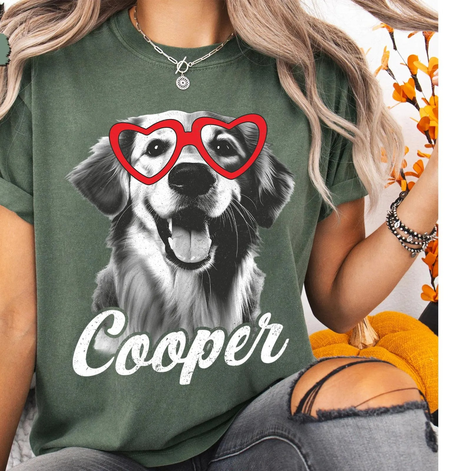 Custom Photo Dog Valentine Shirt, Dog Mom Dog Dad Tee, Valentine Sweatshirt