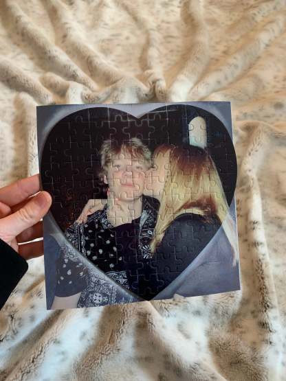 Personalized Heart Puzzle Gift - Two Sizes