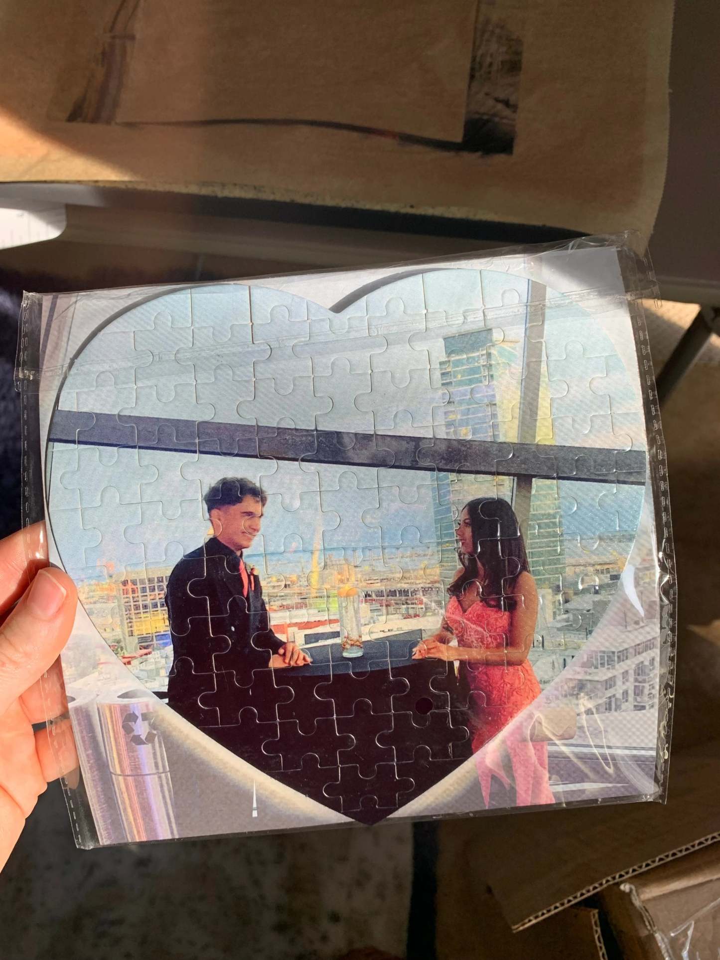 Personalized Heart Puzzle Gift - Two Sizes