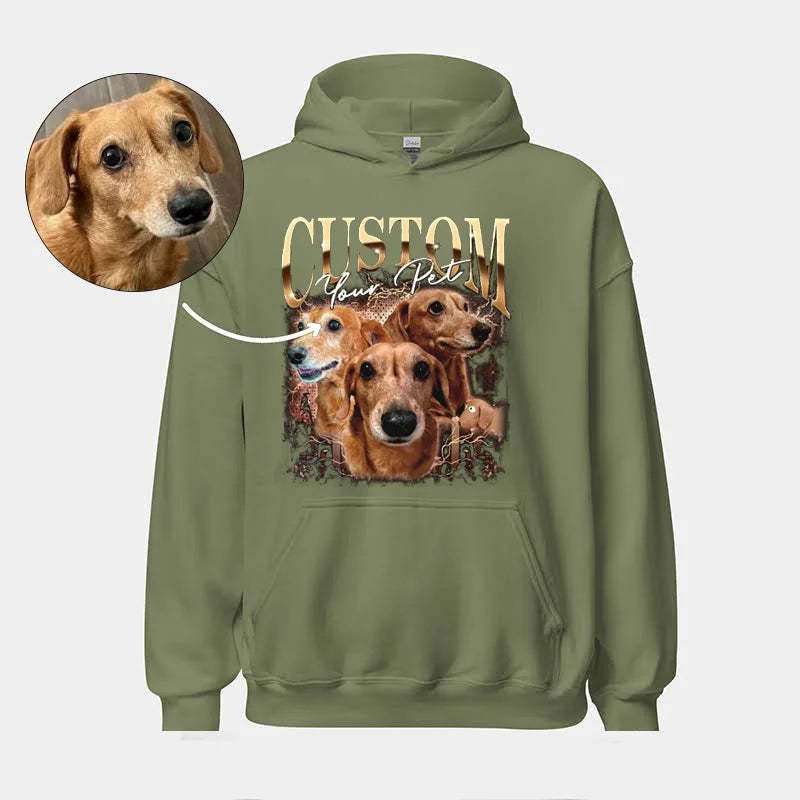 Custom Vintage Hip Hop Vintage Pet Tee