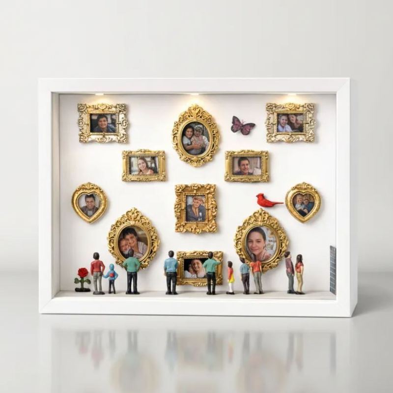 Museum of Us Frame Personalized Couples Gift for Her Cute Miniature Museum Gifts Meaningful Gift Valentine's Day Anniversary Gift