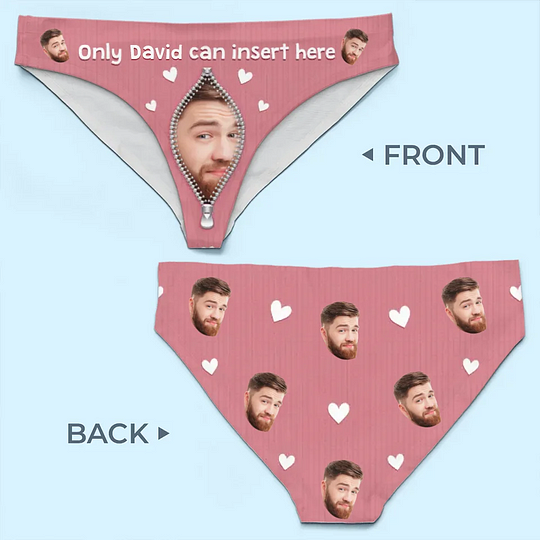 Insert Here - Personalized Women Briefs