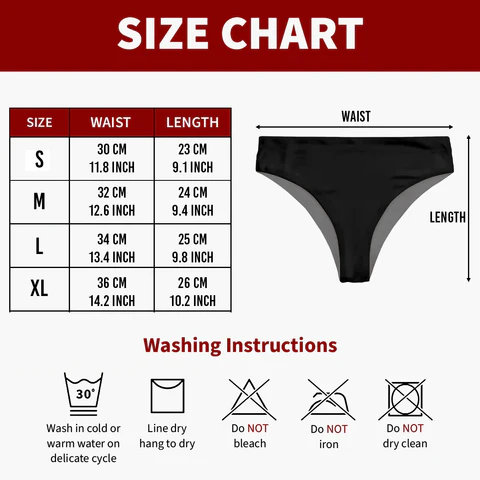 Insert Here - Personalized Women Briefs