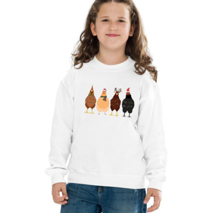 Chicken Farm Animals Ver2 Christmas Sweatshirt