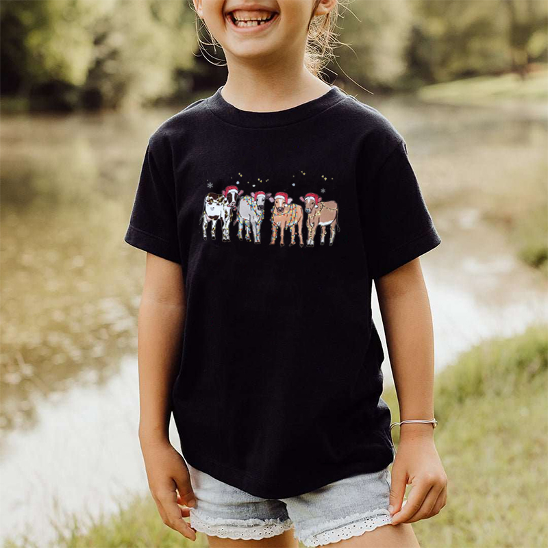 Cow Lover Animals Holiday Christmas Sweatshirt