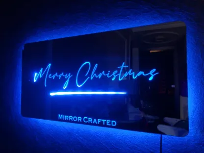 🎄Hot Sale🎄Personalised Name Mirror - Light Up Mirror(Buy 2 Get Free Shipping)