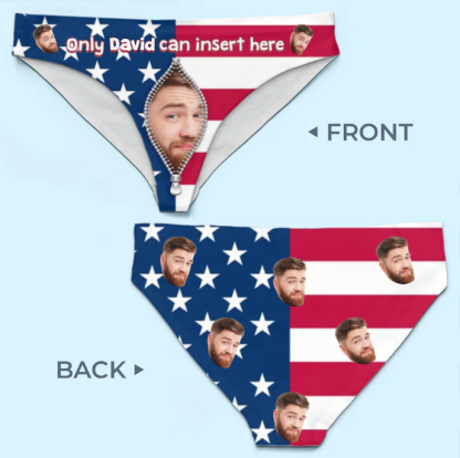 Insert Here - Personalized Women Briefs