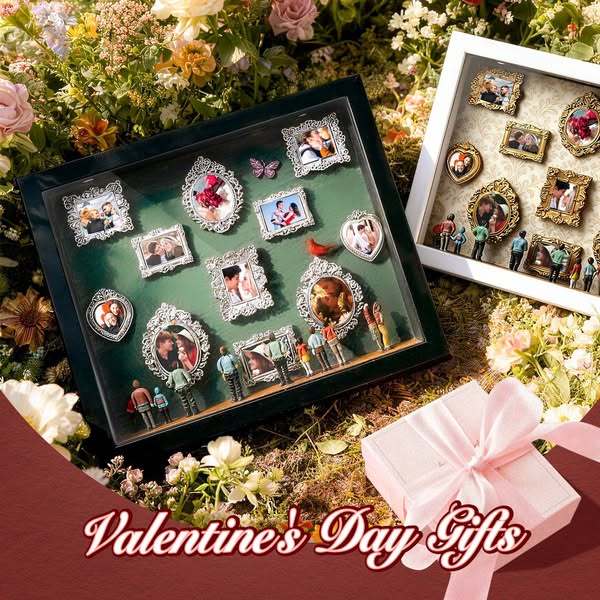 Museum of Us Frame Personalized Couples Gift for Her Cute Miniature Museum Gifts Meaningful Gift Valentine's Day Anniversary Gift