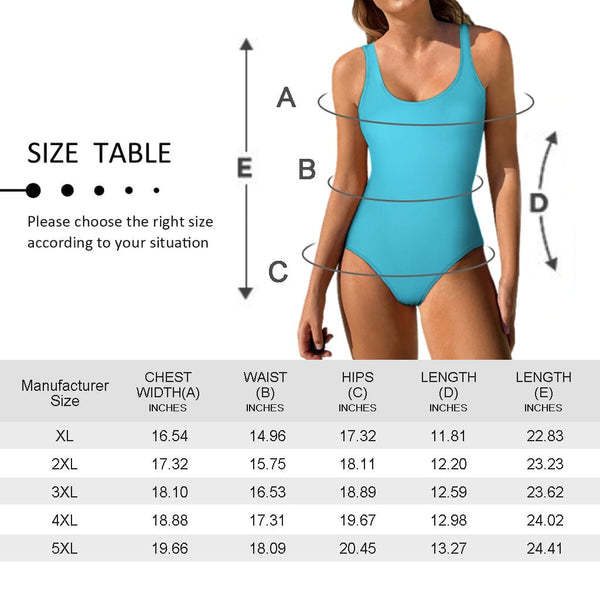 Best Plus Size Swimsuit#American Flag Maternity Bathingsuit #Independence Day#Custom Husband Face American Flag Swimsuit Personalized Tank Top One Piece Bathing Suit Celebrate Holiday Party-ilovevango