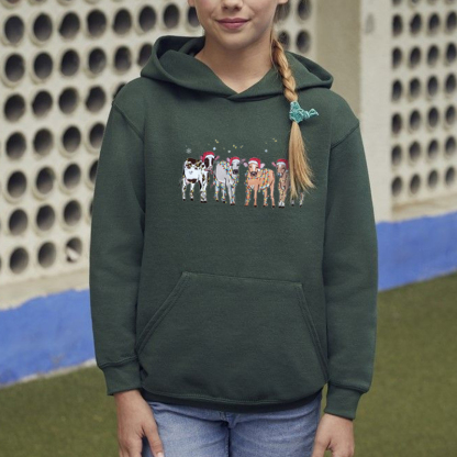 Cow Lover Animals Holiday Christmas Sweatshirt