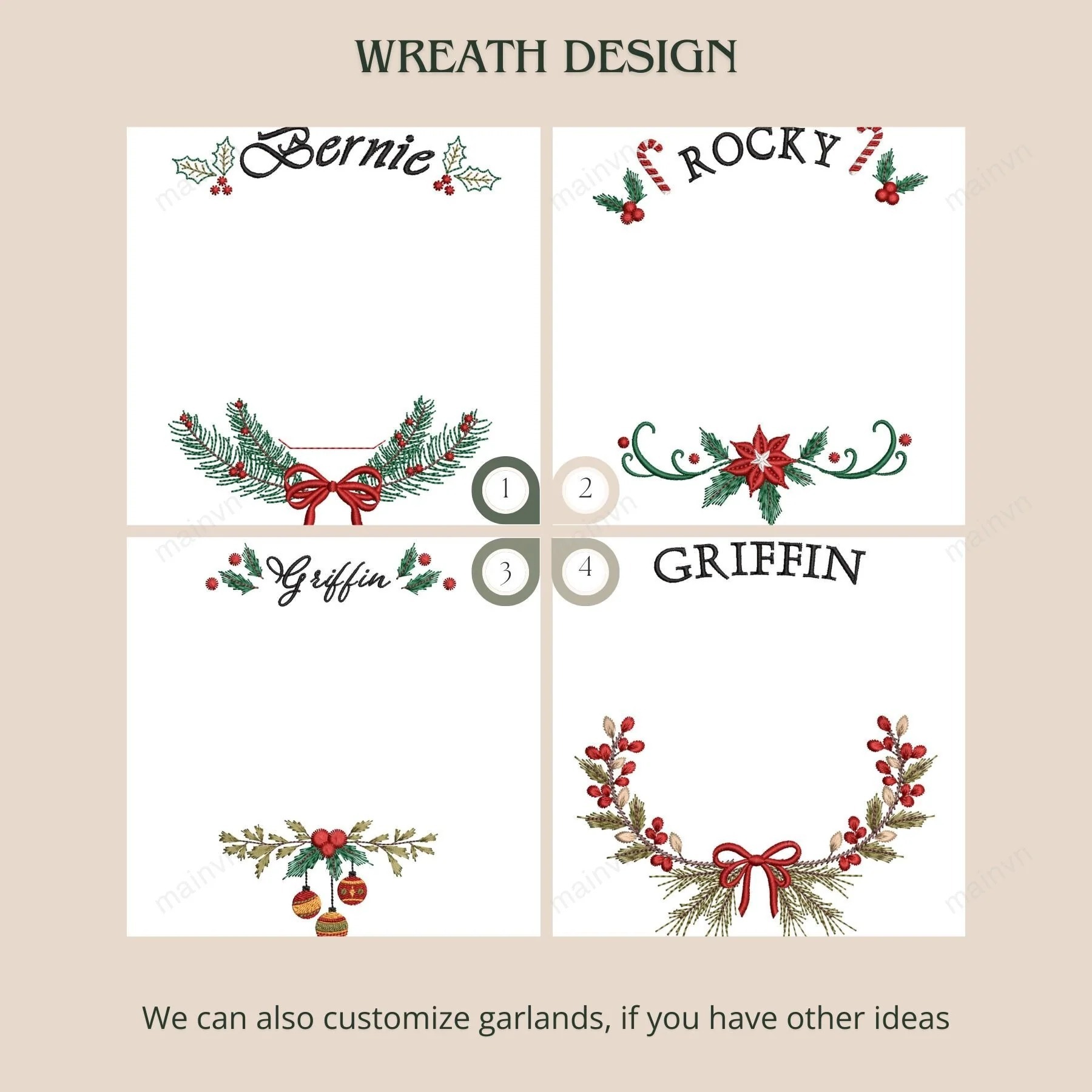 Custom Embroidered Pet Portrait Vintage Washed Sweatshirt T-Shirt, Christmas Pet Sweathsirt